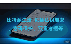 比特派注册  包括私钥加密、密码保护、双重考据等