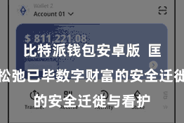 比特派钱包安卓版  匡助用户松弛已毕数字财富的安全迁徙与看护