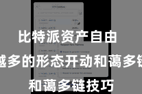 比特派资产自由  越来越多的形态开动和蔼多链技巧