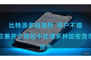 比特派多链理财  用户不错在兼并个钱包中处理多种加密货币