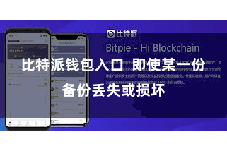 比特派钱包入口  即使某一份备份丢失或损坏